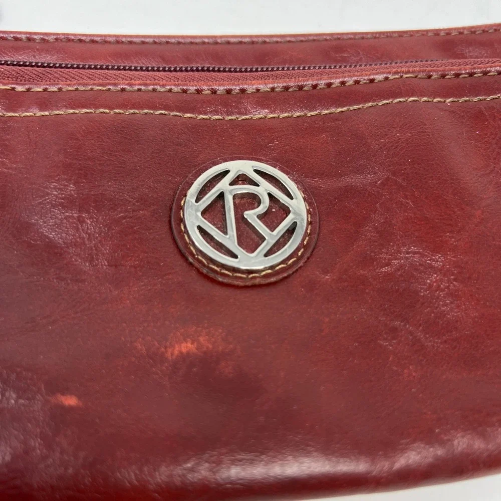 RELIC Small Leather Red Crossbody‎ Clutch Purse **NO strap